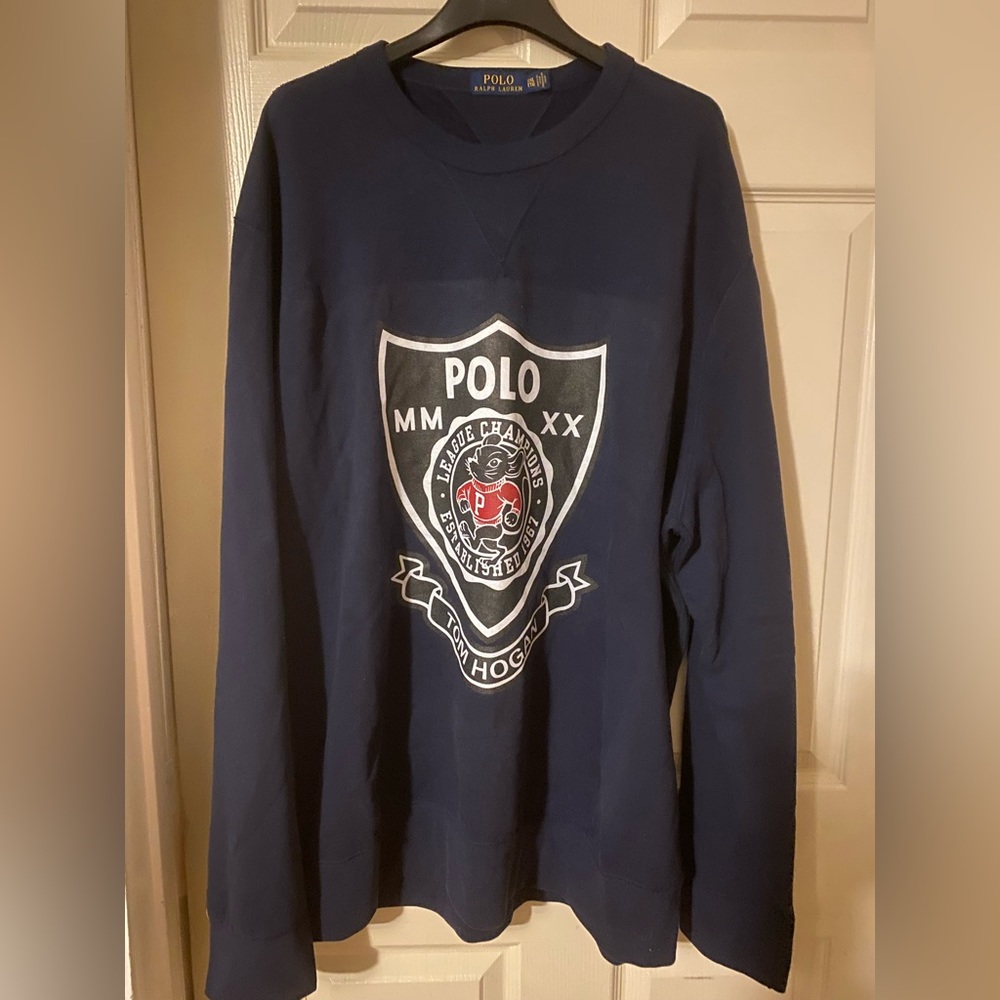 2x New polo sweater with dye damage.